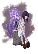 Fullbody couple with a plain background